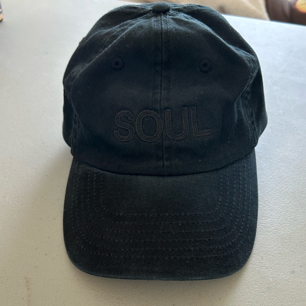 Black on Black Embroidered Soulcycle Hat